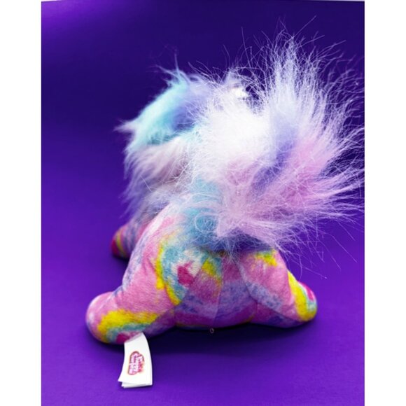 Puppy Surprise Rainbow Tie Dye Plush Dog with 3 Puppies 1 Barks Just Play 2016 - Picture 8 of 16